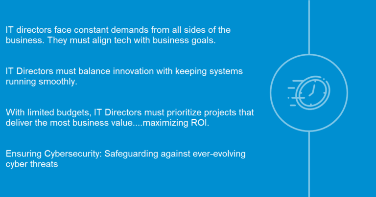 IT Directors-top priorities graphic