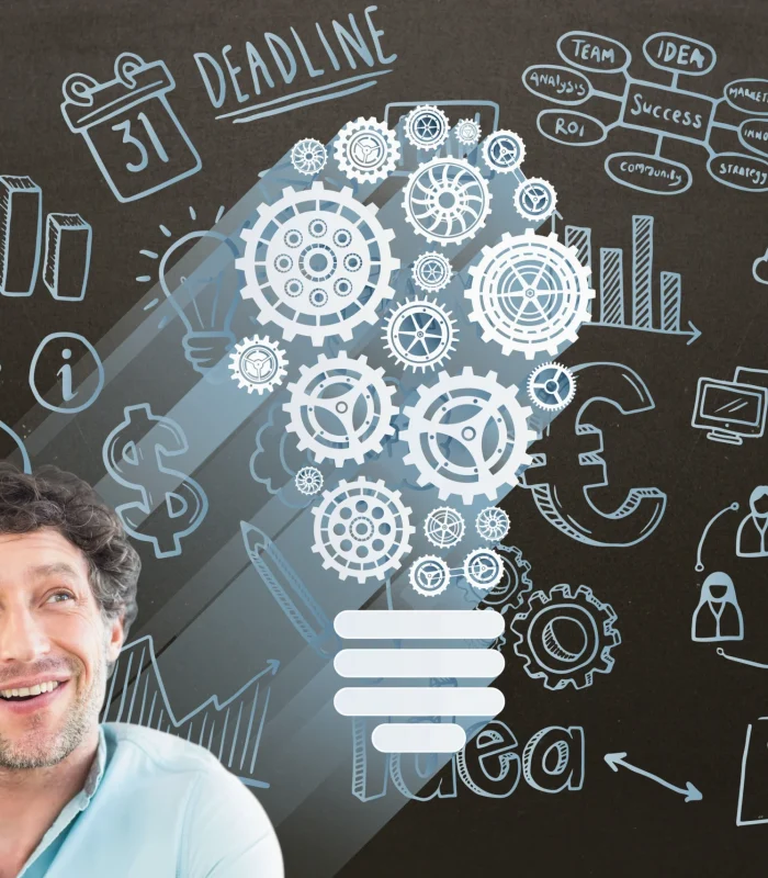 businessman-with-bulb-made-gears